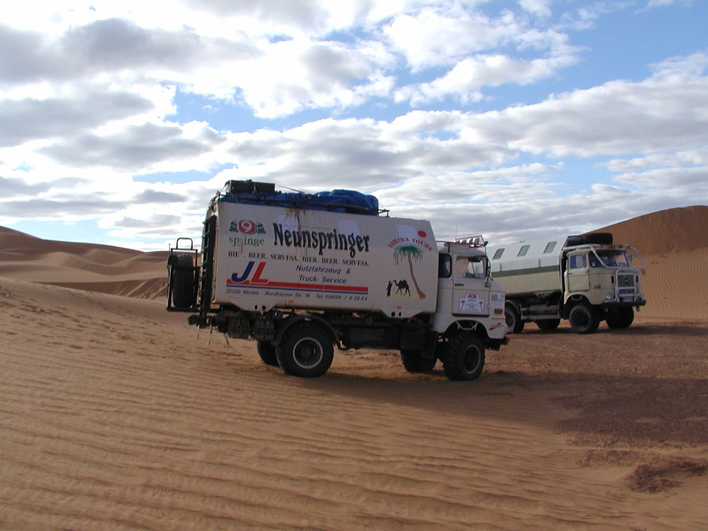 IFA W50 unterwegs in Algerien und der Sahara