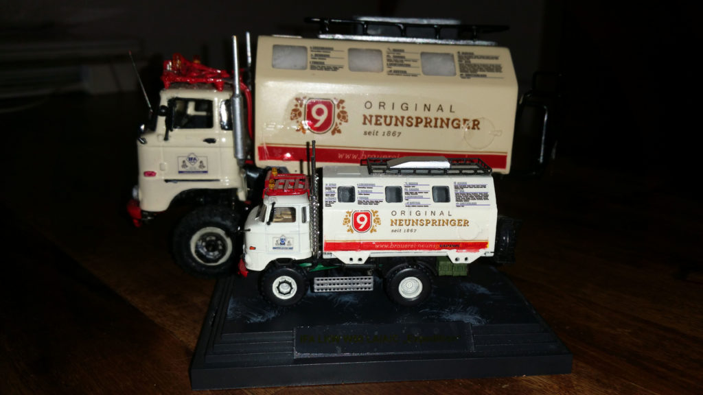 RC Modell IFA LKW W50 LA/A/C "Expedition" in 1:43